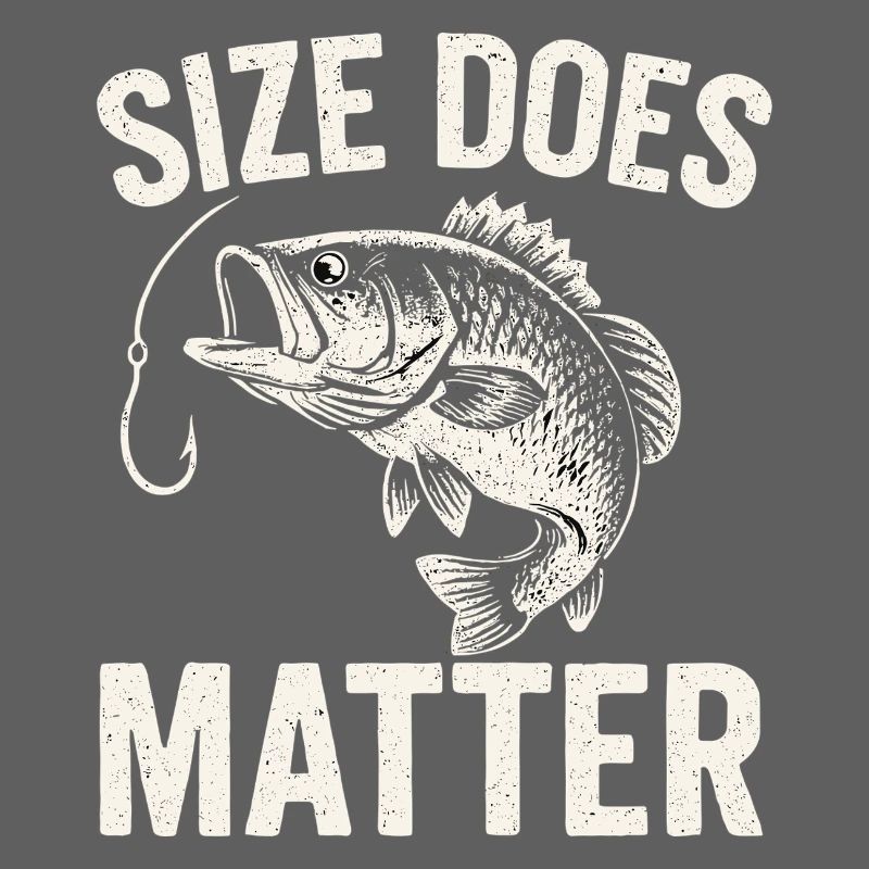 Size Does Matter - Funny Angler T-Shirt