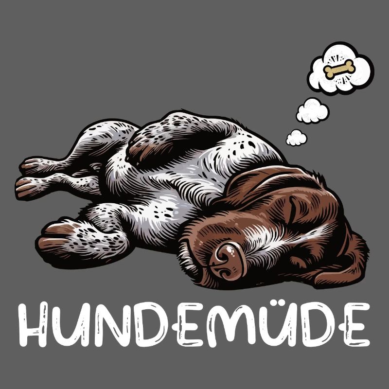 Hundemüde Deutsch Drahthaar drahthaar hunde
