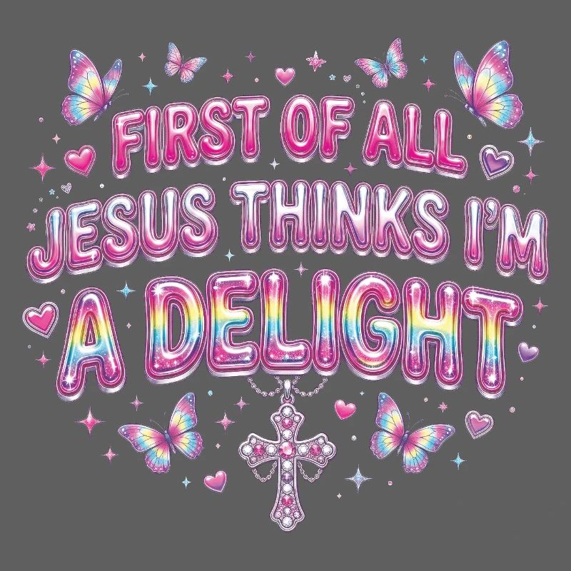 Zunächst einmal denkt Jesus, ich bin eine Freude