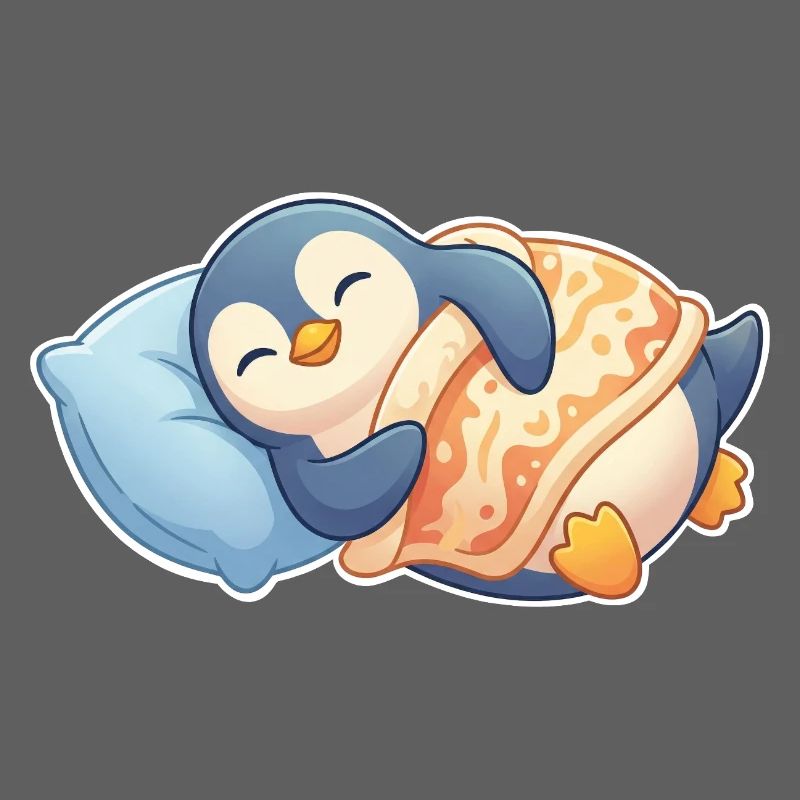 Penguin Sleeping