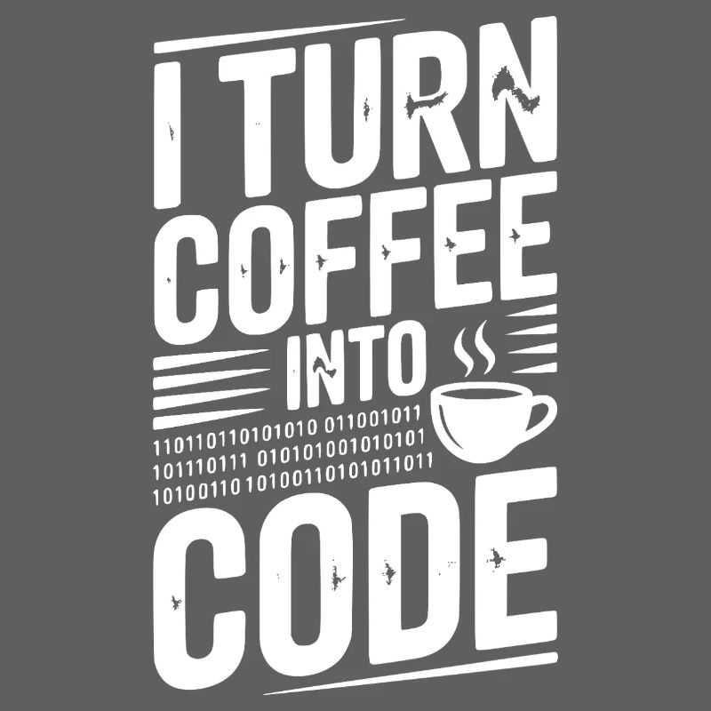 Je transforme le café en code