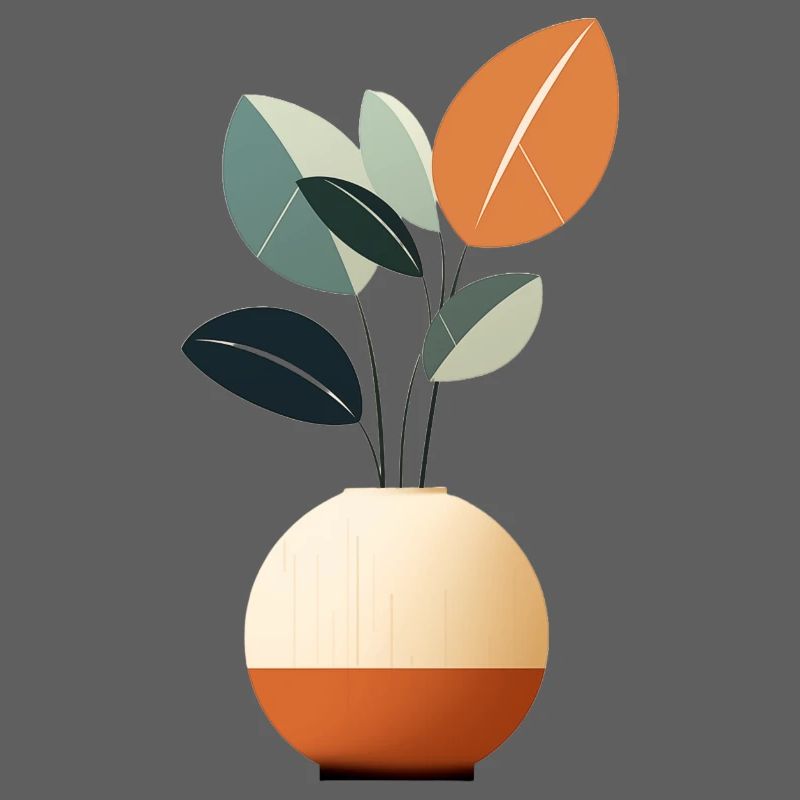 Fleurs minimalistes