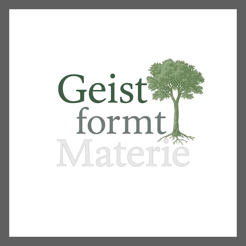 Geist formt Materie Baum