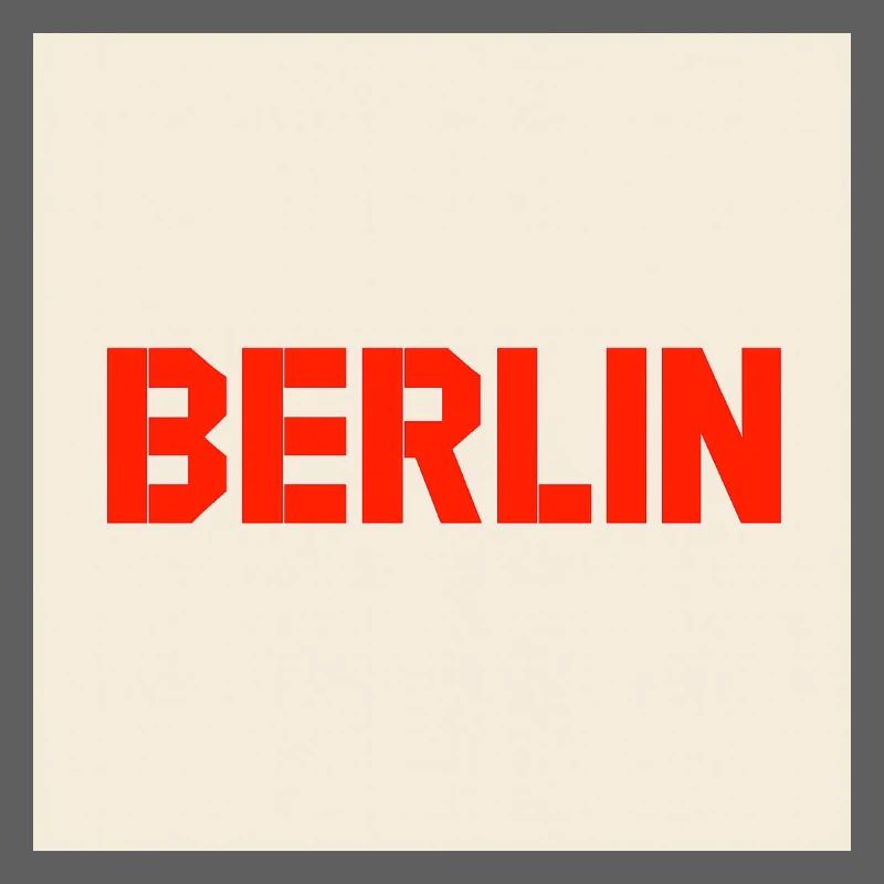 Berlin Bold Block Text