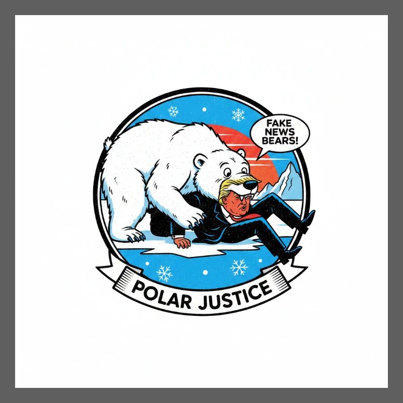 PolarJustice Karikatur