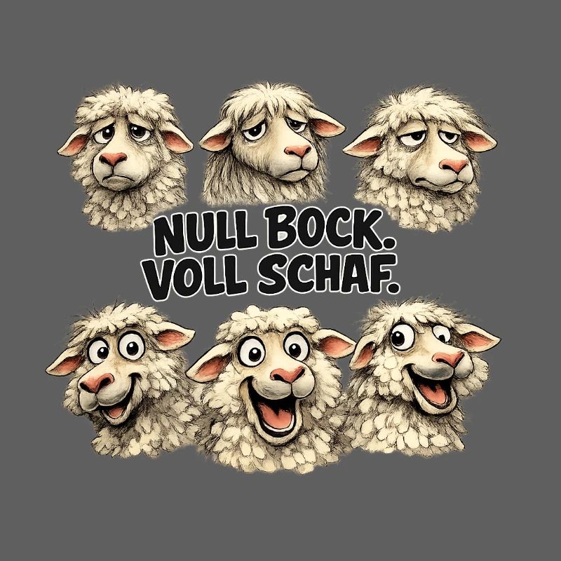 Schaf-Quintett: Null Bock Voll Schaf