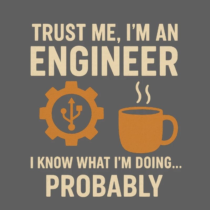 Trust me, I'm an engineer