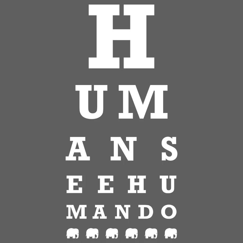 Human see human do (dark)