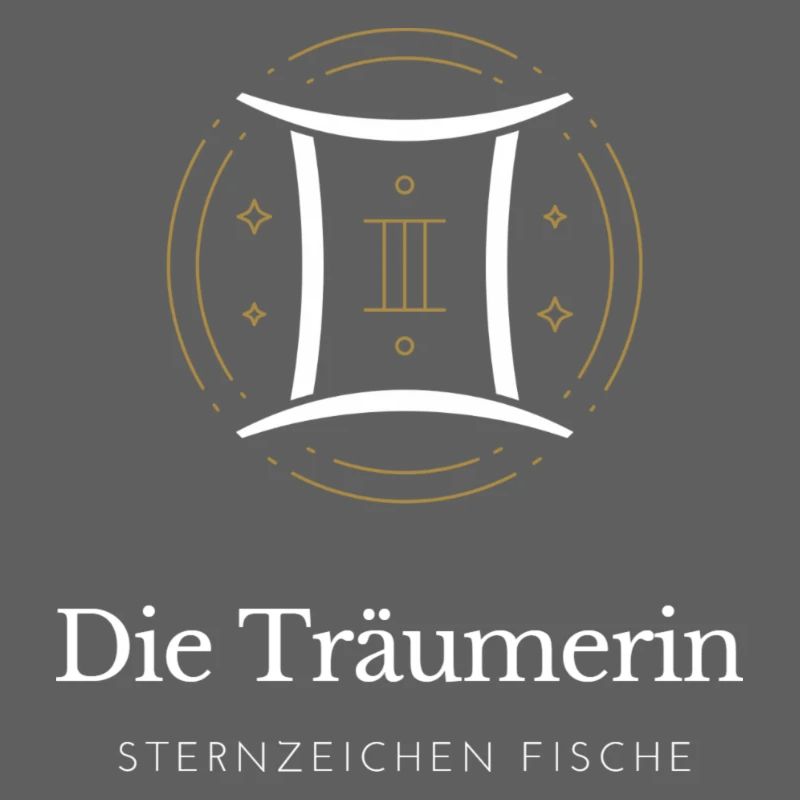 Pisces Träumerin Sternzeichen Muster