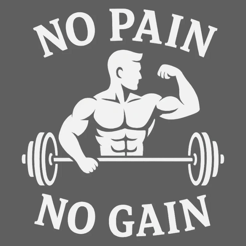 Kraftspruch Pas de douleur pas de gain
