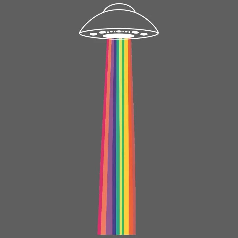 Rainbow ufo