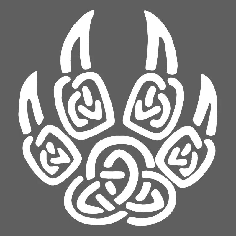 White viking wolf claws