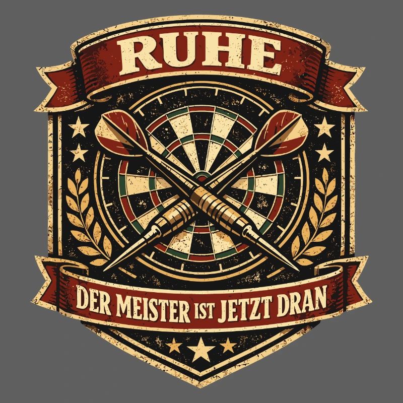 Rest Master Darts Player Gift Funny