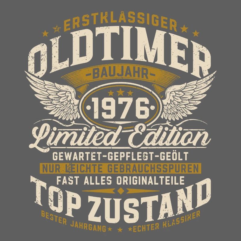 50. Geburtstag 1976 Oldtimer Geschenk Retro