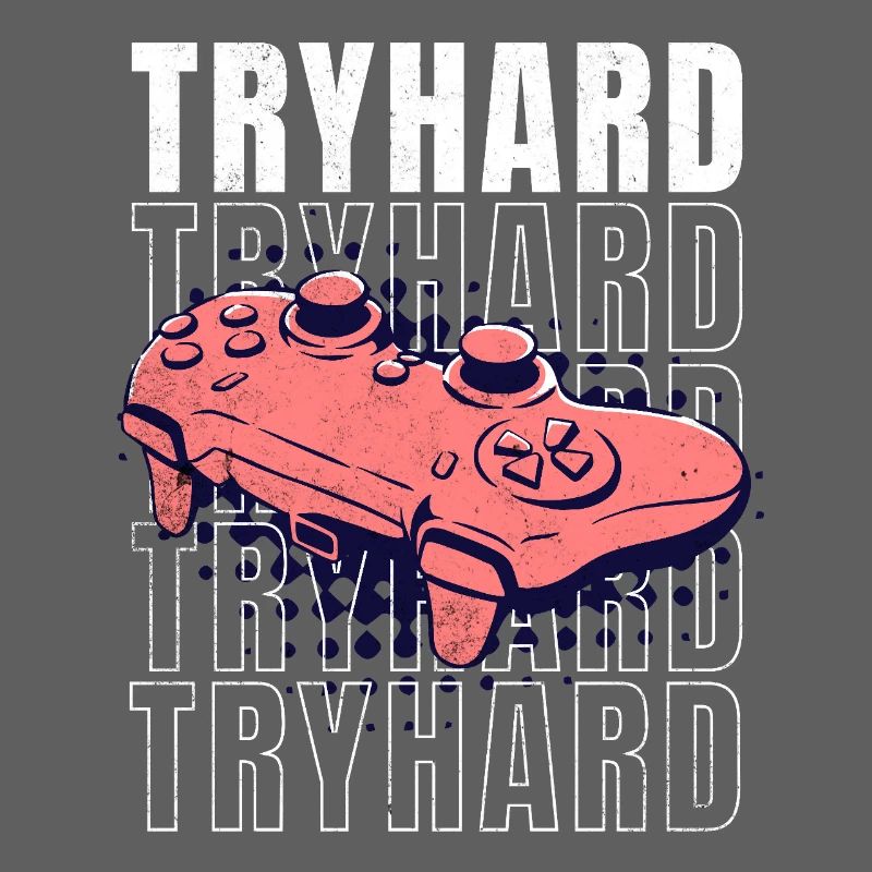 Real tryhard gaming graphics with gamepad