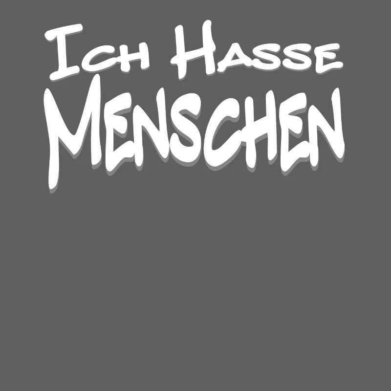 Humoristischer Spruch mit Comic-Design