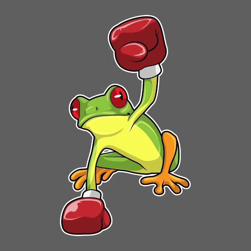 Boxer Grenouille Boxe Gants de Boxe Boxe