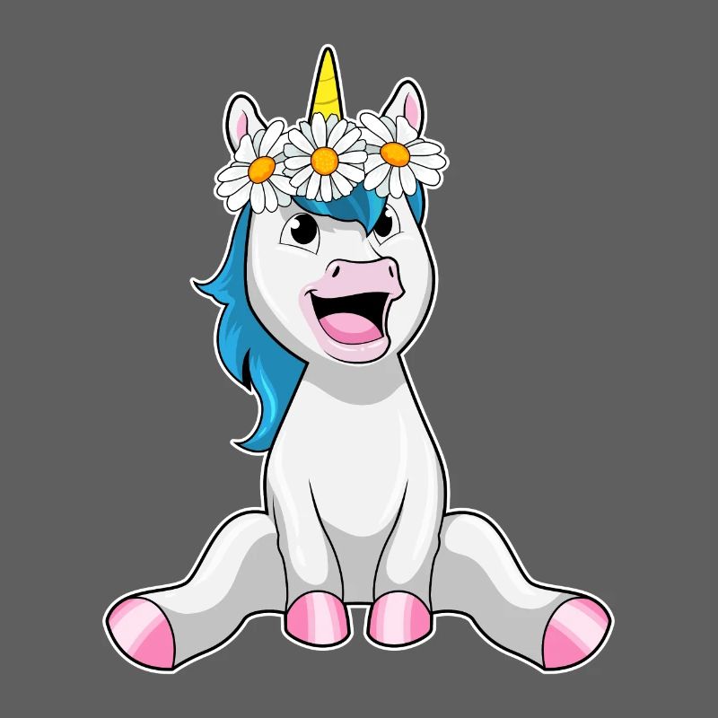 Einhorn Gänseblümchen