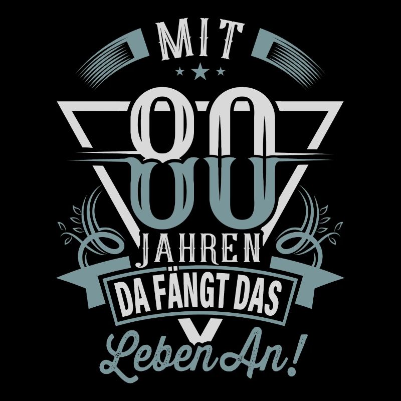 80. Geburtstag Da Fängt Das Leben An