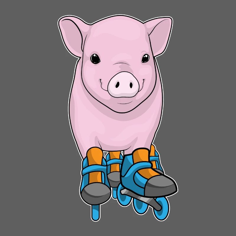 Schwein Inline skating Inline skates
