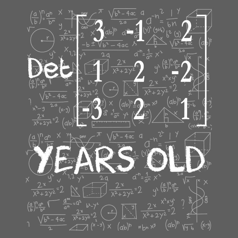 29th birthday 29 years matrix determinant