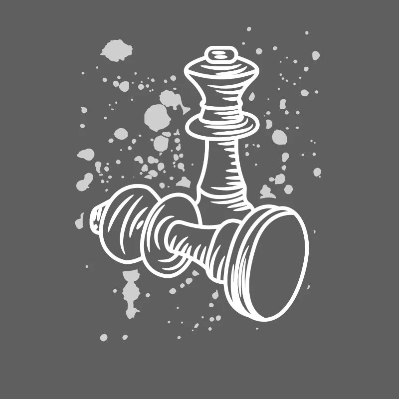 Dessin de pièces d’échecs