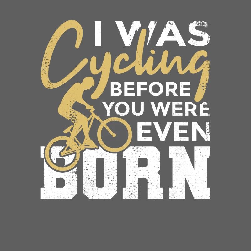 Lustiger Radfahrer Spruch