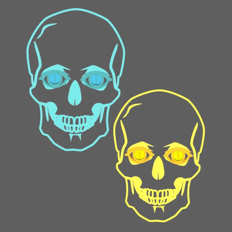 Skulls, Skulls, Horror, Fantasy, Halloween, Death