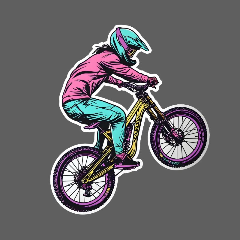 Mountainbikerin