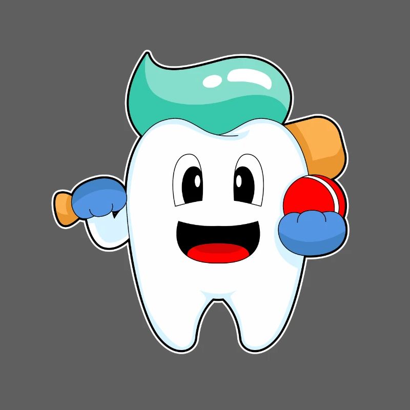 Tooth Cricket Cricket Bat