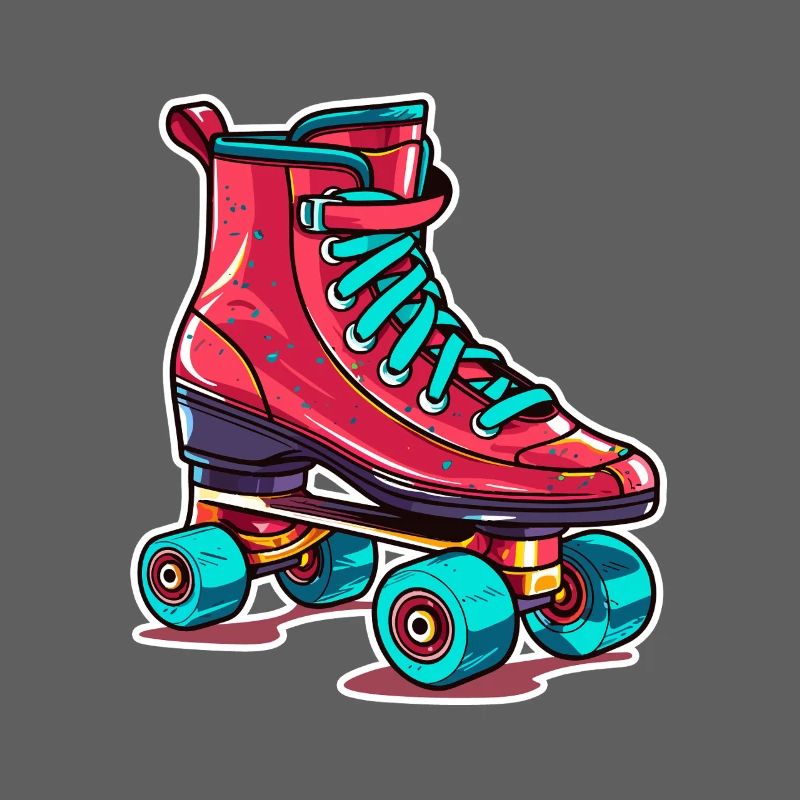 Rollerskates Grafik