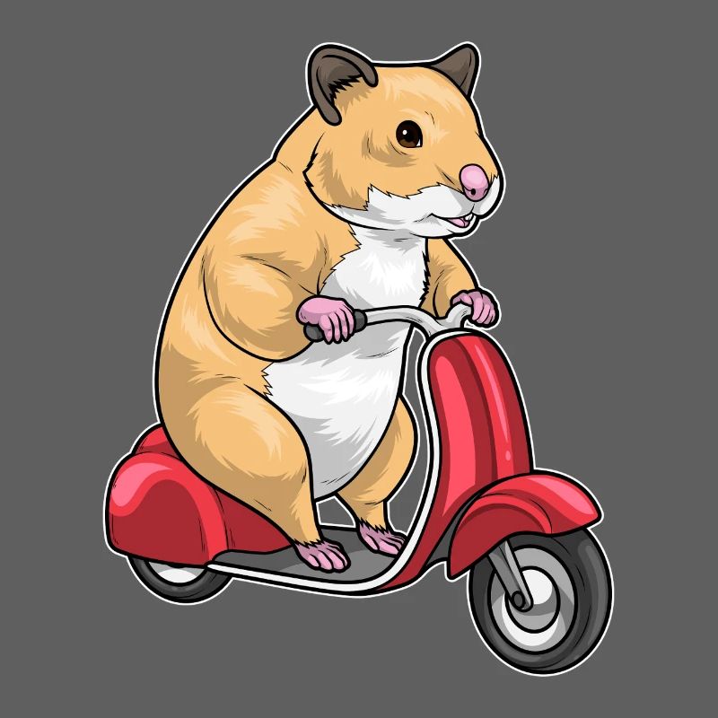 Hamster Motorroller