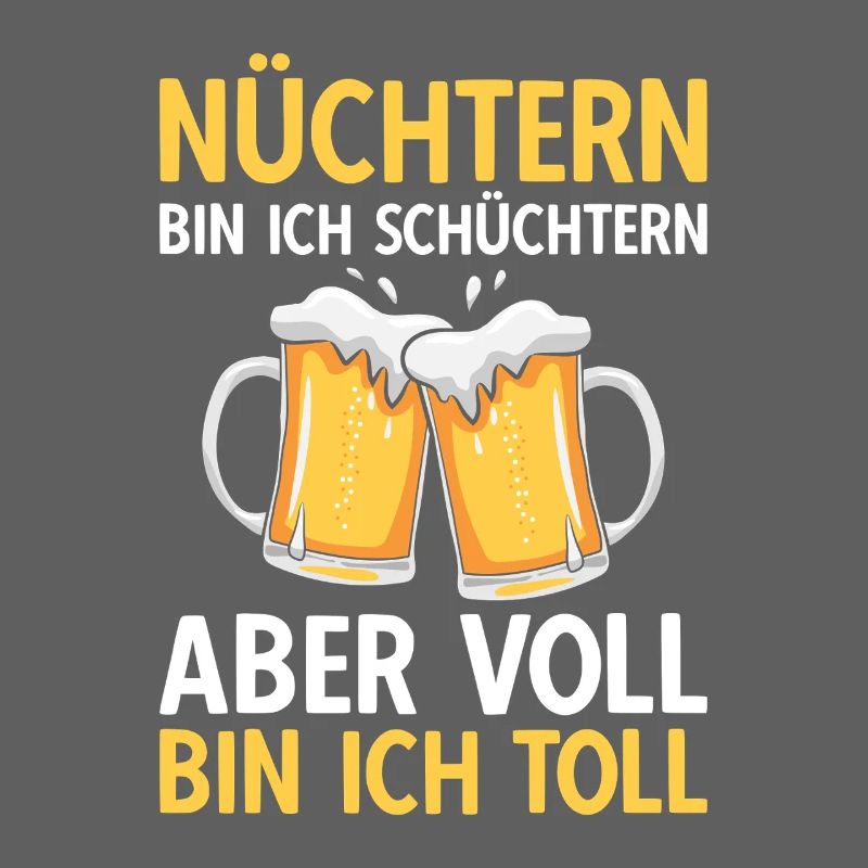 Bier Nüchtern bin ich schüchtern