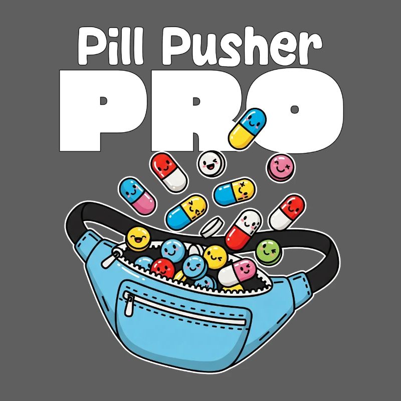 PILL PUSHER PRO - KRANKENSCHWESTER GESCHENK