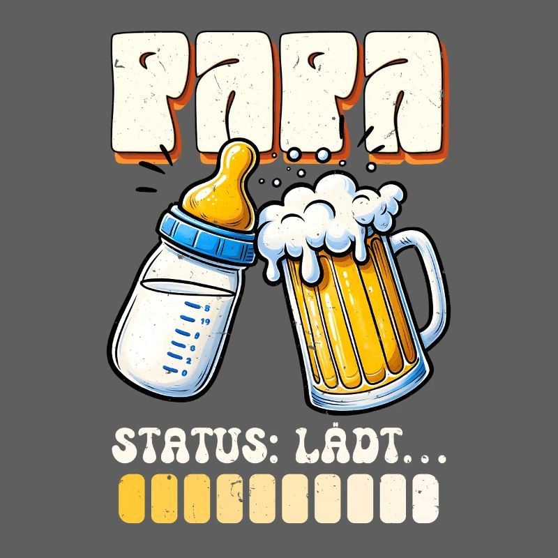 Expectant father DAD STATUS LOADING Funny