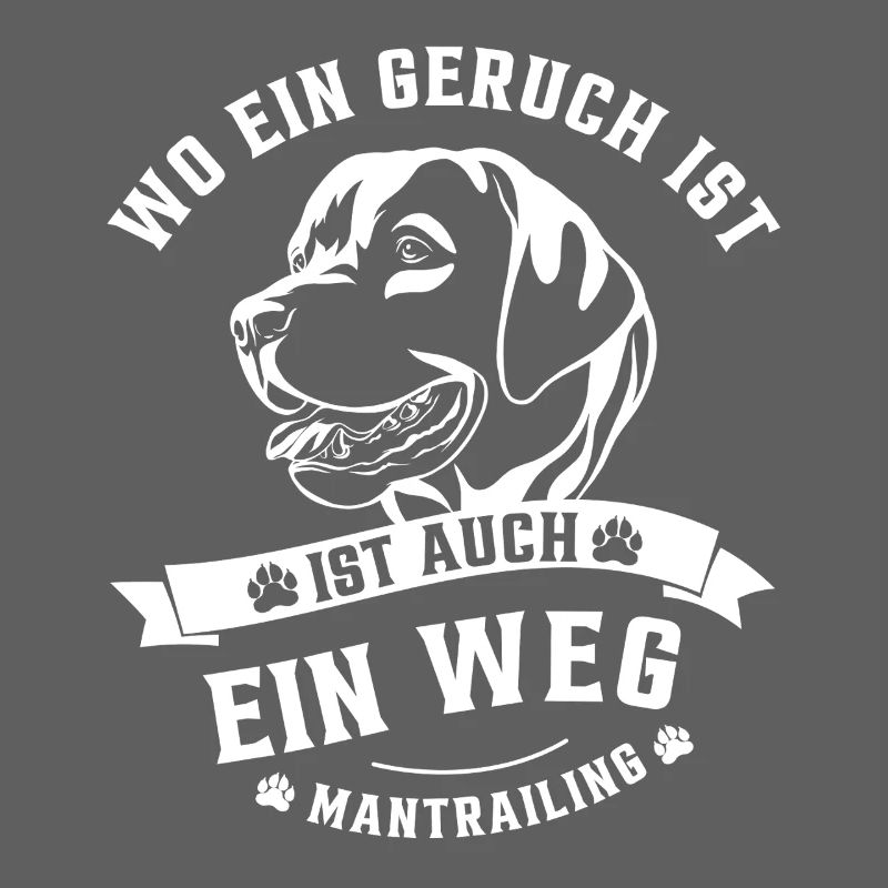 Mantrailing Labrador Wo ein Geruch da ein Weg