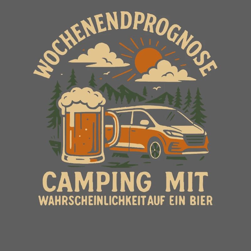 Wochenendprognose Camping Mit Bier Natur Camper
