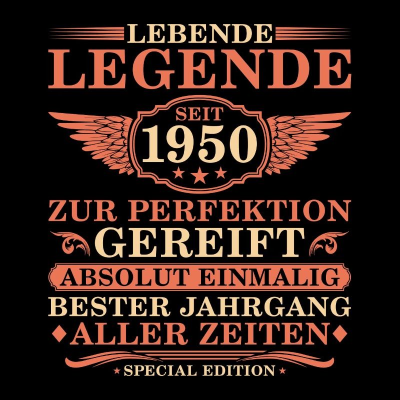 75e anniversaire Année millésime 1950
