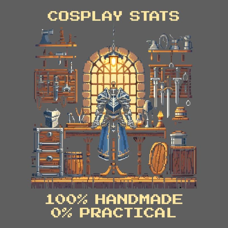 Cosplay Stats: 100% Handmade, 0% Practical