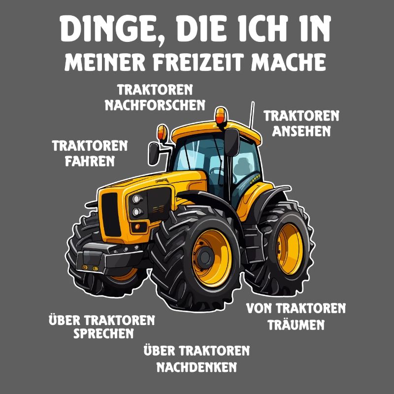 Ce que je fais pendant mon temps libre Tracteur