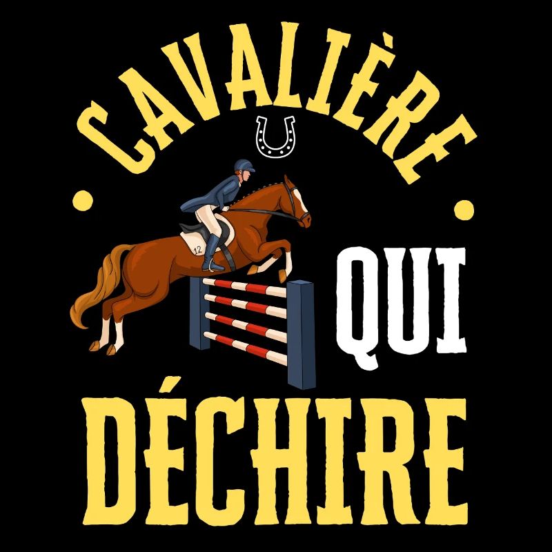 Cavalière qui Déchire - Saut D'obstacles
