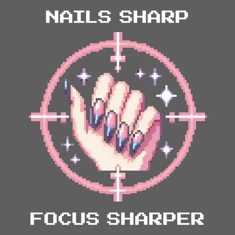 Sharp nails, even sharper focus | Girly Edge