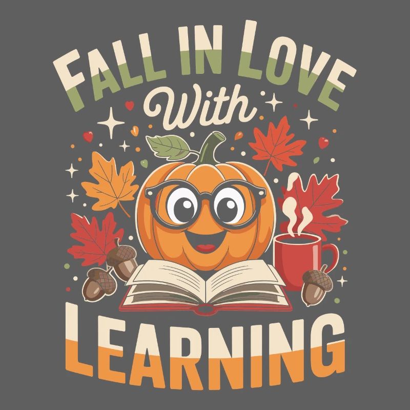 Fall In Love With Teaching Herbst Lehrerin