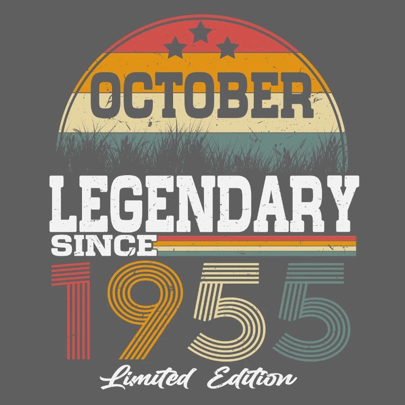 Legends were born in October 1955