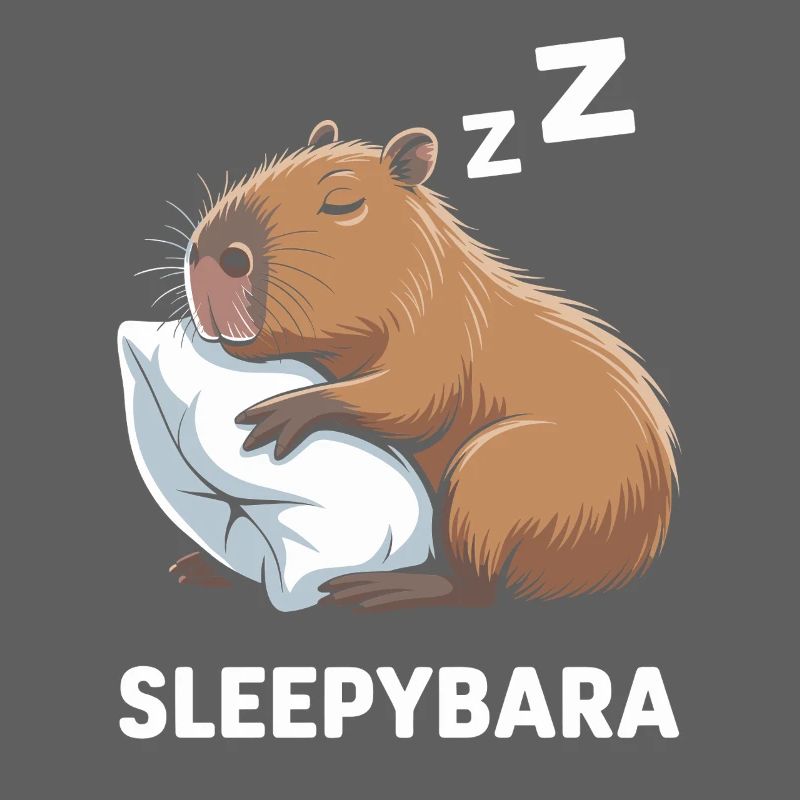 Sleepybara Capybara Dormir