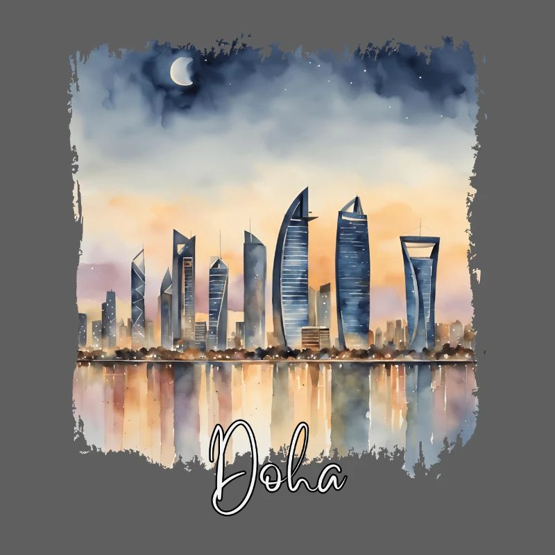 Doha Aquarell, Doha Katar