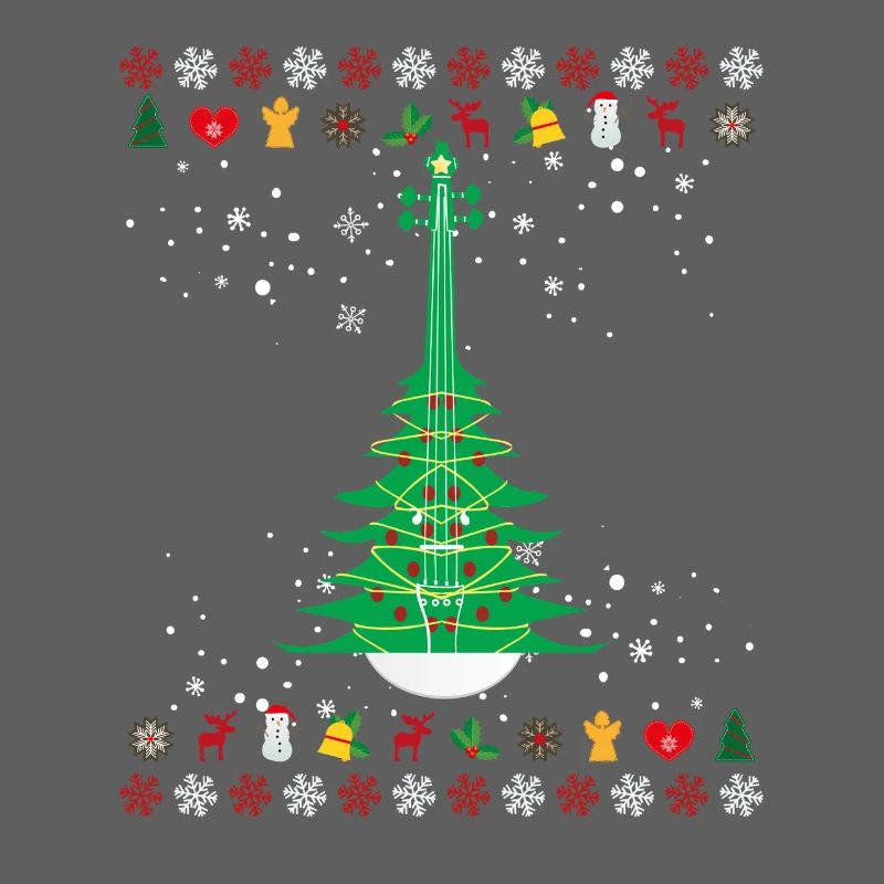 Sapin de Noël violon