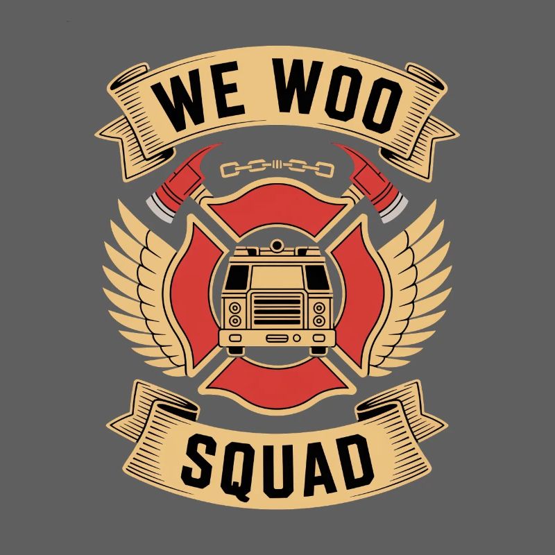 Wee Woo Squad Fire Truck Firefighter