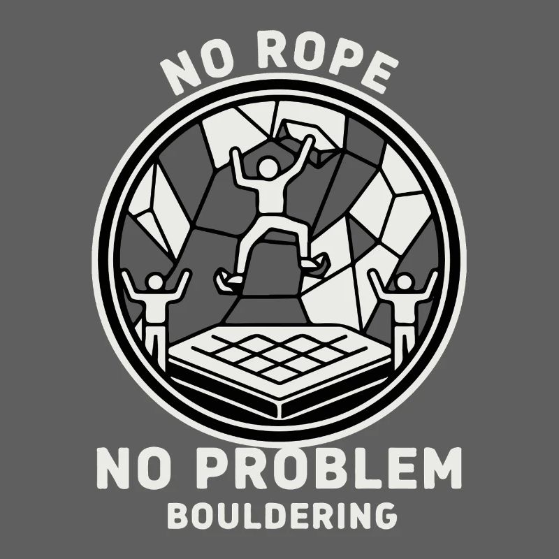 No Rope No Problem Bouldering Climbing