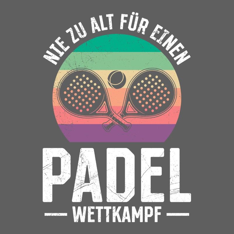 Retired NEVER TOO OLD FOR A PADEL COMPETITION